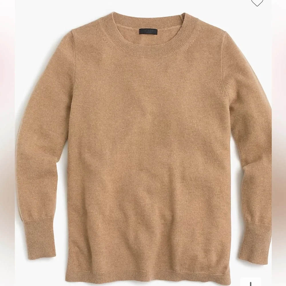 NWOT J. Crew 100% The Good Cashmere Scoop-neck Pullover Sweater Sz XXL